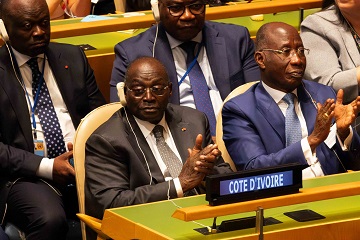 Côte d'Ivoire / Le Vice-Président de la République a pris part à l’ouverture du ‘’Sommet de l’Avenir’’ au siège de l’ONU, à New-York